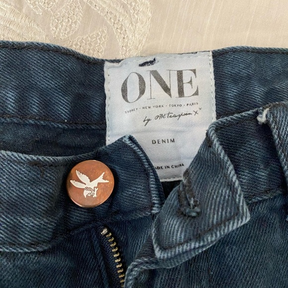 One Teaspoon Awesome Baggies Ripped Jeans (J2) - Picture 8 of 9